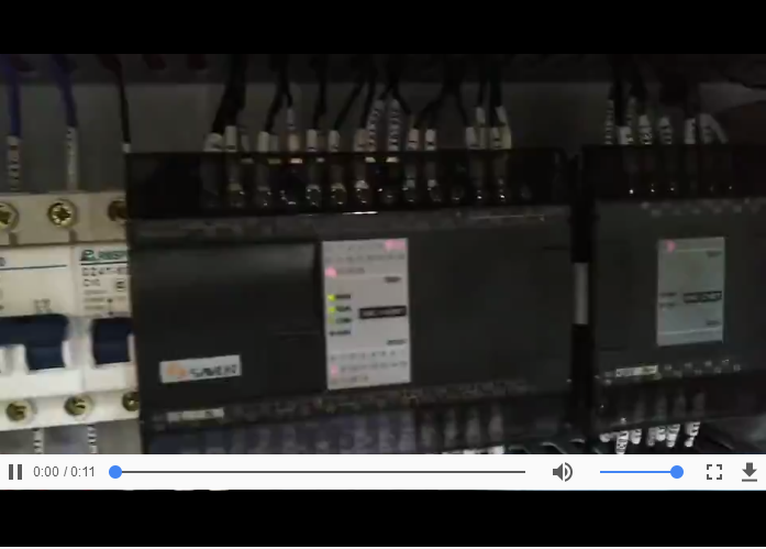 三碁PLC 伺服电机 变频器 触摸屏为客户提供系统